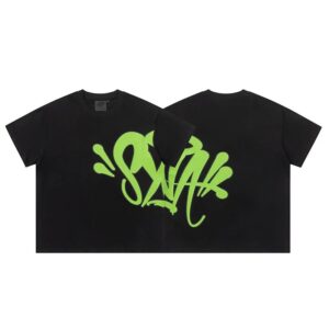 Graffiti Style Black T-Shirt SynaWord
