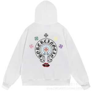 Chrome Hearts Printed White Hoodie
