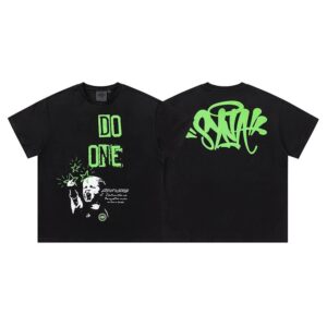 DO ONE Graffiti Black T-Shirt SynaWord