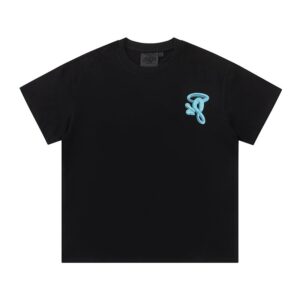 Street Print Black T-Shirt SynaWord