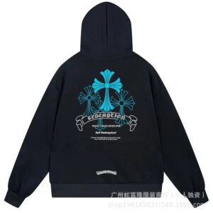 Redemption Series Black Hoodie Chrome Hearts