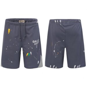 GALLERY DEPT Graffiti Navy Blue Shorts