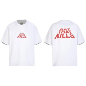 ART THAT KILLSWhite T-shirt