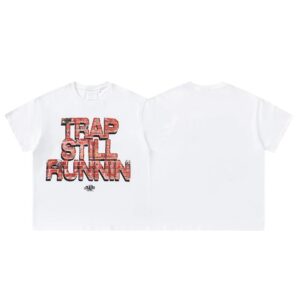 TRAP Streetwear White T-Shirt SynaWord