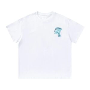 Minimalist Casual White T-Shirt SynaWord