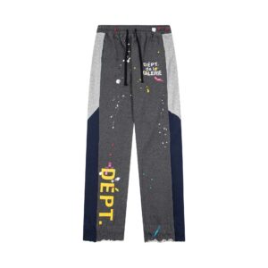 Gallery Dept Splatter Graffiti Gray Casual Pants