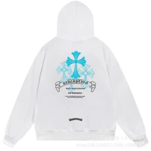 Chrome Hearts Street White Hoodie