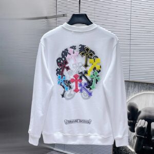 Chrome Hearts Cross White Hoodie