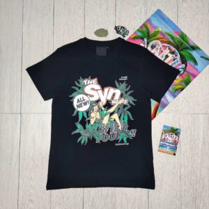 Syn Series Black Trend Brand T-Shirt SynaWord