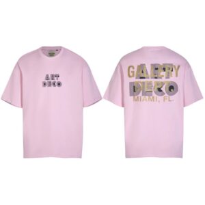 GALLERY DEPT ART DECO Pink T-Shirt