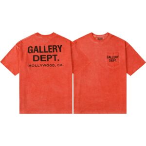 GALLERY DEPT. Printed Orange T-Shirt