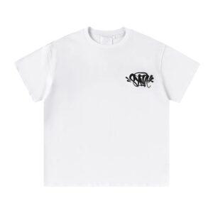 SynaWord Graffiti Series Street Style White T-Shirt