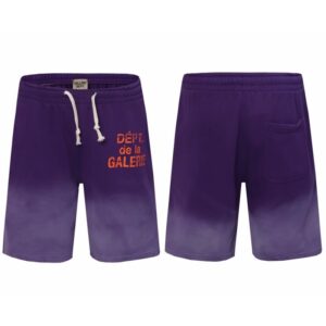 GALLEY DEPT GALERIE Gradient Purple Shorts