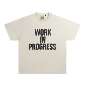 GALLERY DEPT WIP Oversized Off-White T-Shirt