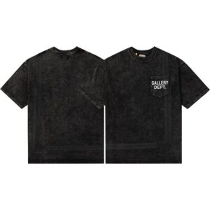 GALLERY DEPT. Distressed Black T-Shirt
