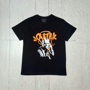SUTTAK Graffiti Street Black T-Shirt SynaWord