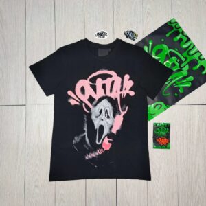 SynaWord Scream Graffiti Black T-Shirt