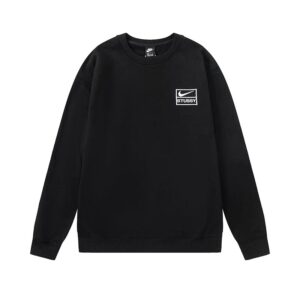 Stussy & Nike Collaboration Black Hoodie