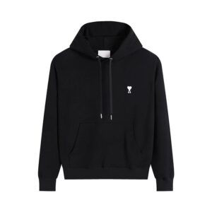 AMI Classic Black Hoodie