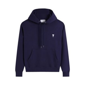 AMI Basic Navy Hoodie