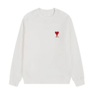AMI Heart Series White Hoodie