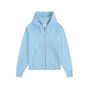 Casual Hooded Light Blue Sweatshirt AMI