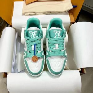 Louis Vuitton Trainer Blue Sneakers