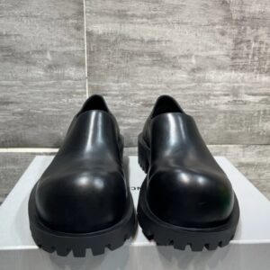 Balenciaga Chunky-Soled Black Loafers