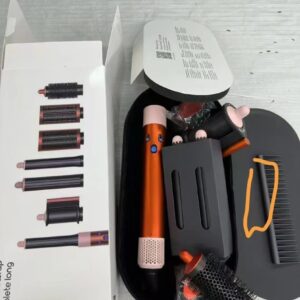 Complete Orange Curling Iron Set Dyson