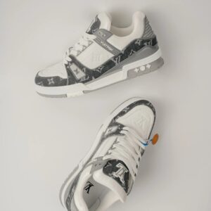 Louis Vuitton Trainer Trendy Red & Black Sneakers