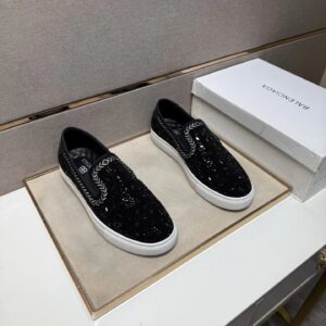 Balenciaga Loafers with Sequins in Black