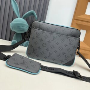 Louis Vuitton Monogram Grey-Blue Crossbody Bag
