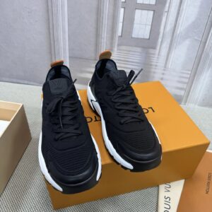 Louis Vuitton Trainer White Blue Sneakers