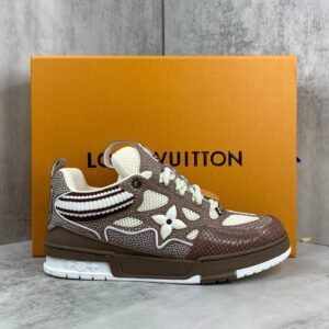 Louis Vuitton Trainer Neon Green Casual Shoes