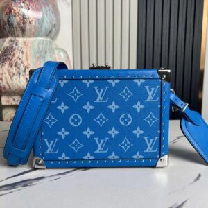 Louis Vuitton Petite Malle Trendy Blue Bag