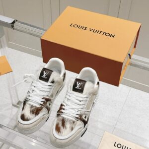 Louis Vuitton Beige Thermal Ankle Boots