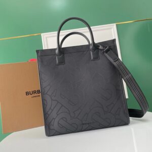 Burberry TB Classic Black Tote Bag