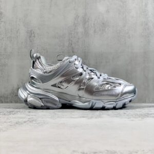 Balenciaga Track Sneakers in Silver
